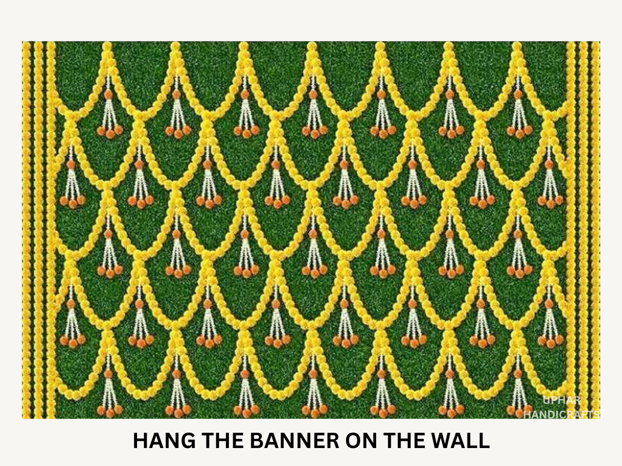 Ethnic Wall Backdrop for Festivals & Housewarming Decor