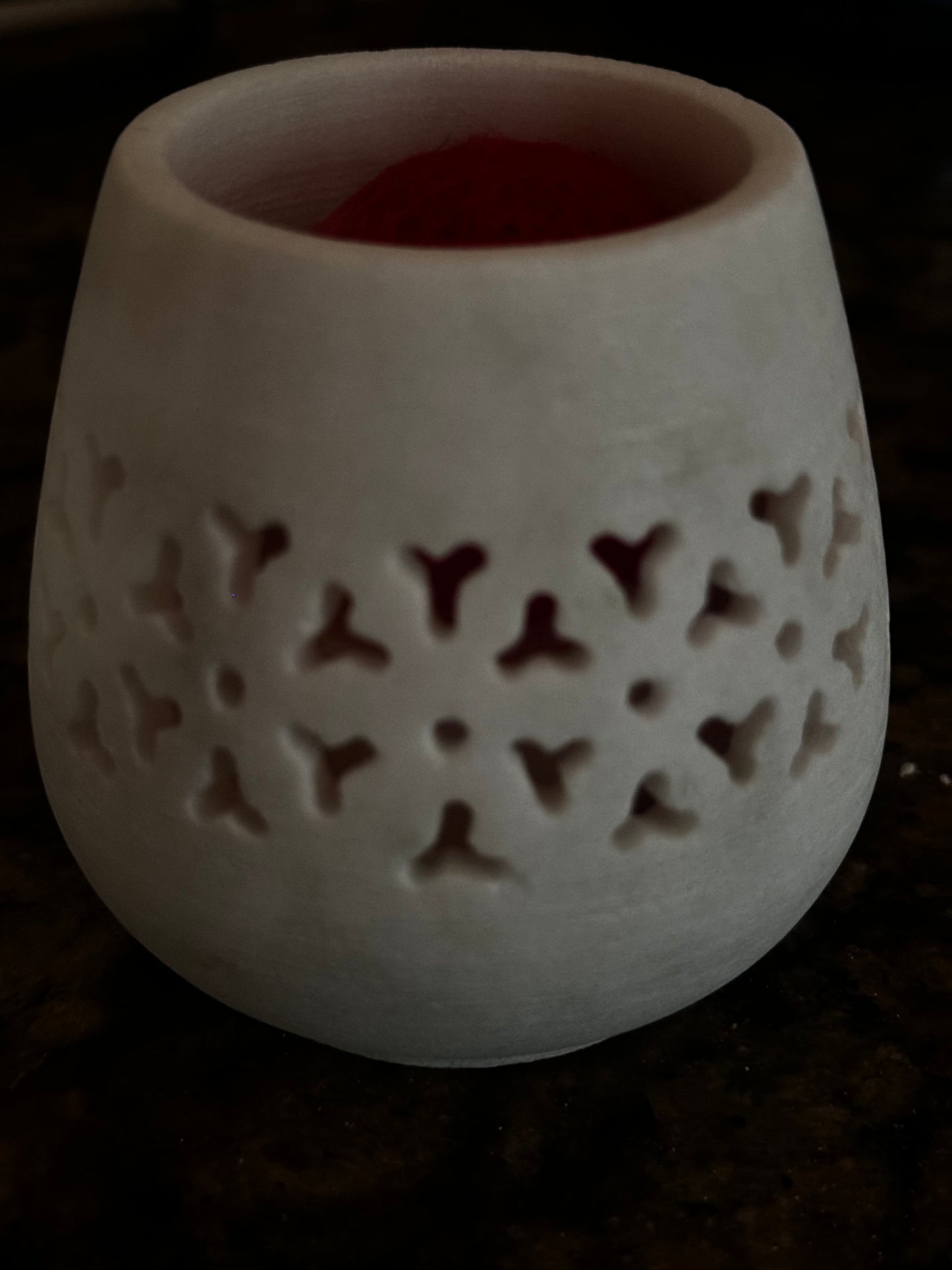 Marble Candle