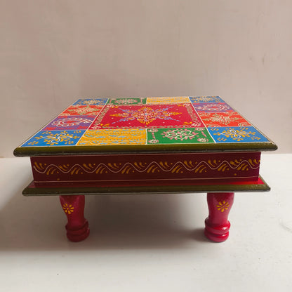 10 Inch Pooja Choki for Idols
God Statue Religious Stand
Traditional Indian Altar Platform
Home Mandir Pooja Decoration
Indian diwali Festival Religious Decor
Uphar Handicrafts