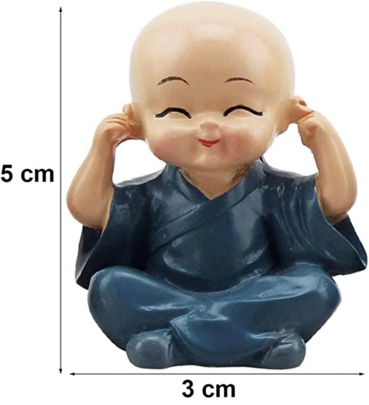 Cute small Buddha Statue set of 4