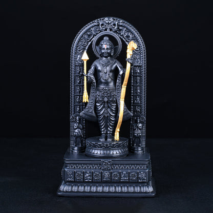 Black Ram Lalla Idol
Lord Ram Polyresin Statue
Ayodhya Ram Lalla Home Decor
Spiritual Hindu God Showpiece
Ram Idol for Pooja and Gifting
Uphar Handicrafts