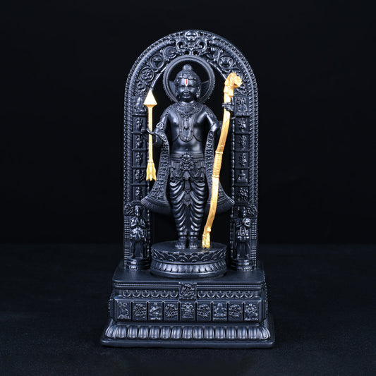 Black Ram Lalla Idol
Lord Ram Polyresin Statue
Ayodhya Ram Lalla Home Decor
Spiritual Hindu God Showpiece
Ram Idol for Pooja and Gifting
Uphar Handicrafts
