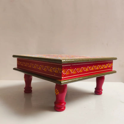 Choki for Hindu God Statues
Traditional Pooja Altar Stand
Ganesh Lakshmi Idol Platform
Home Mandir Religious Decoration
Indian Festival Pooja Decor
Uphar Handicrafts