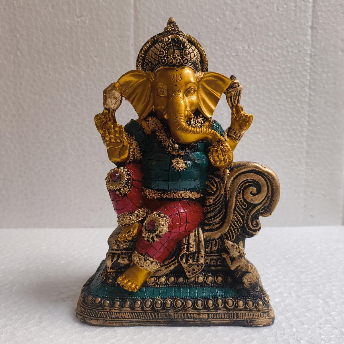 Puja Room and Mandir Decor
Handcrafted Gold Ganesh Ji Statue
Gold Mosaic Ganesh Ji Statue
Resin Art Ganesh Ji Idol
Uphar Handicrafts