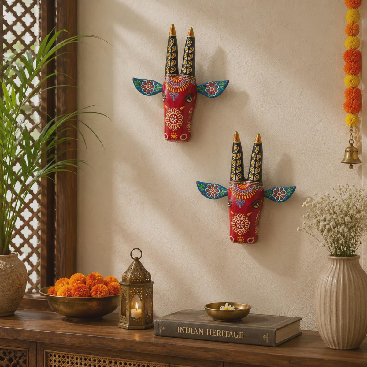 Kamdhenu wall decor
Cow head wall hanging
Hand-painted cow wall art
Indian cow wall decor
Rajasthani wall art
uphar handicrafts