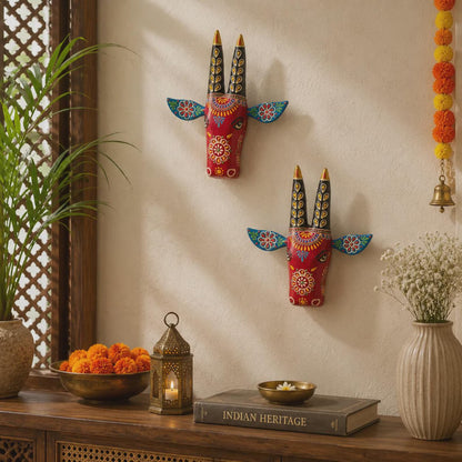 Kamdhenu wall decor
Cow head wall hanging
Hand-painted cow wall art
Indian cow wall decor
Rajasthani wall art
uphar handicrafts