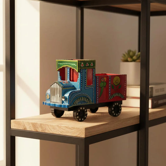 Hand Painted Wooden Indian Truck Decor
7 Inch Indian Folk Art Showpiece
Indian Folk Art Showpiece
Traditional Truck Art Home Decor
Uphar Handicrafts