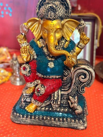 Decorative Ganesh Ji Idol
Resin Ganesh Ji Idol
Pure, Divine Lord Ganesha for Home
Meditation Home Decor
Uphar Handicrafts