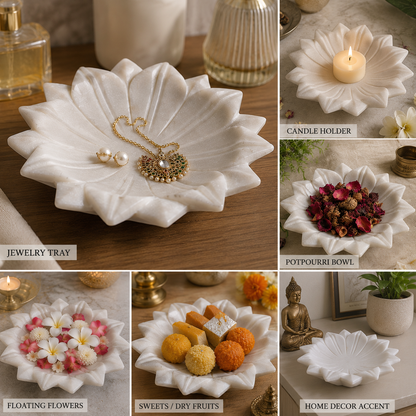 Multipurpose Handicraft
Rajasthani Tradition
Jewelry Tray
Fruit Bowl
Candle Holder