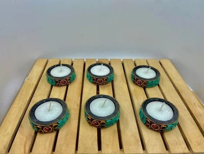 Lakh Work Handcrafted Tealight Holder
Reusable Decorative Tealight
Indian Traditional Home Decor
Handmade Festive Table Accent
Elegant Candlelight Decoration
Uphar Handicrafts