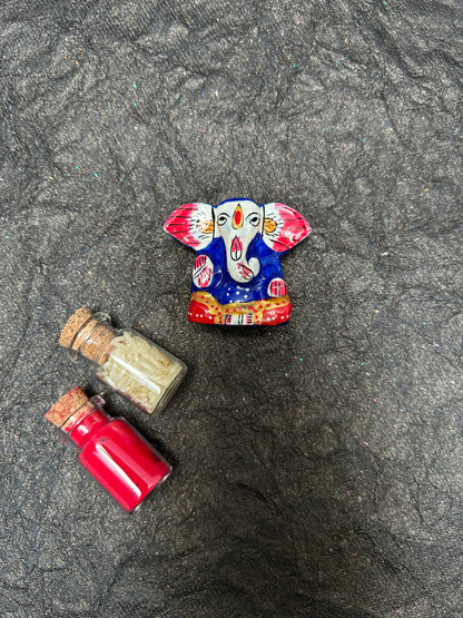Metal Ganesh Ji Dashboard Idol
Mini Ganesh Ji Car Decor
Compact Spiritual Car Accessory
Traditional Indian Religious Figurine
Office Desk and Home Mandir Decor
Festive and Return Gift Idea
Uphar Handicrafts