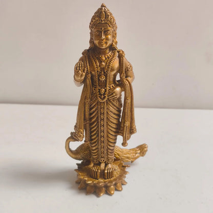 Murugan Kartikeya Brass Religious Idol
Handcrafted Murugan Ji Statue
Traditional Indian Hindu Deity
Brass Peacock Religious Figure
Home Mandir and Pooja Decor
Spiritual and Meditation Room Accent
Uphar Handicrafts