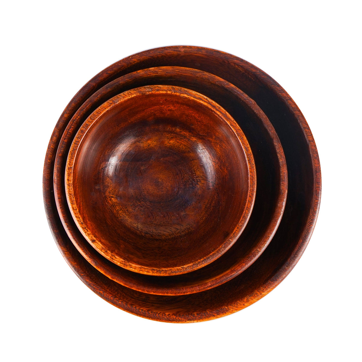 Nested Handcrafted Wooden Serving Bowls
Set of 3 Rustic Brown Bowls
Natural Wood Kitchen Serveware
Different Size Serving Bowls
Space Saving Wooden Bowl Set
Uphar Handicrafts