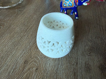 Marble Luxury Candle Holder
Party Home Decor
Decorative Tealight Holder for Home
Perfect for Coffee and Side Tables
Uphar Handicrafts