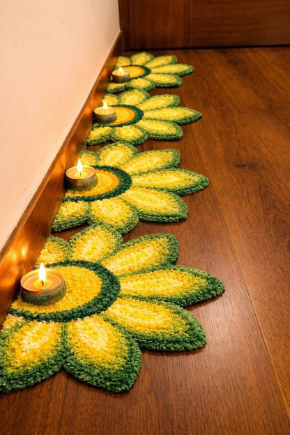 Reusable Rangoli Mats for Diwali
Traditional Indian Floor Decoration
Colorful Festive Home Decor
Diwali Rangoli Decoration
Indian Festival Floor Decor
Uphar Handicrafts