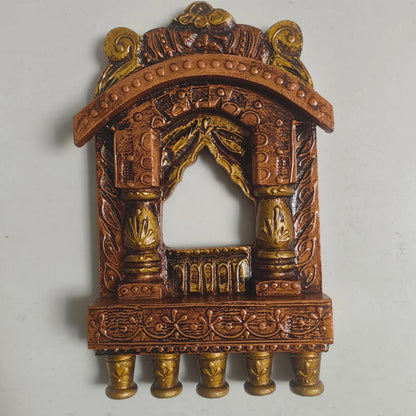 Indian Jharokha Wall Decor
Hand Painted Wooden Frame
Rajasthani Heritage Gift
Traditional Indian Gifting
Uphar Handicrafts