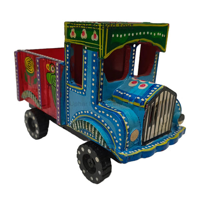 Wooden Truck Indian Folk Art Decor
Hand Painted Floral and Bird Design
Traditional Indian decor
Traditional Indian Home Decor
Uphar Handicrafts